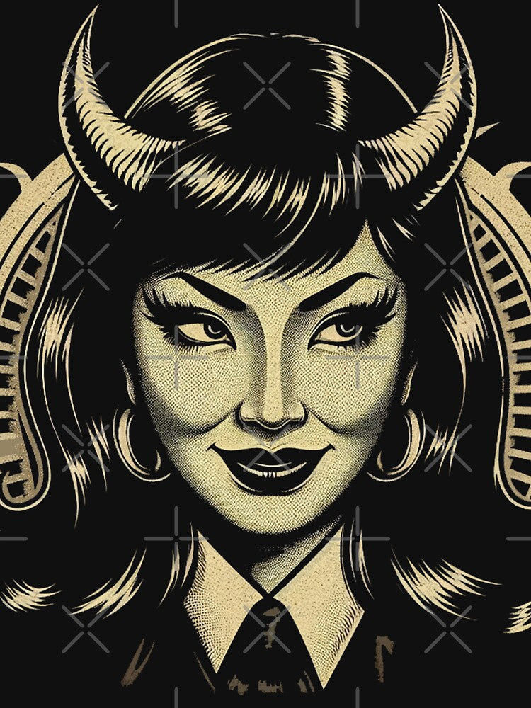 Cute Demon Woman by PulpVintage