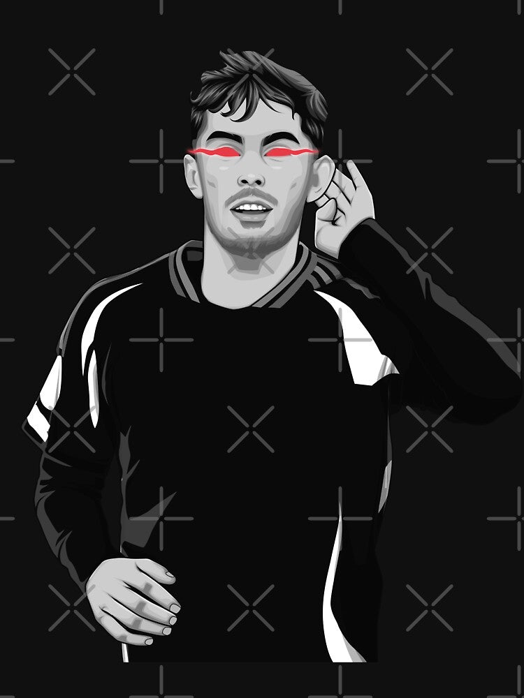 Kai Havertz Black and White Version by Aldduardo