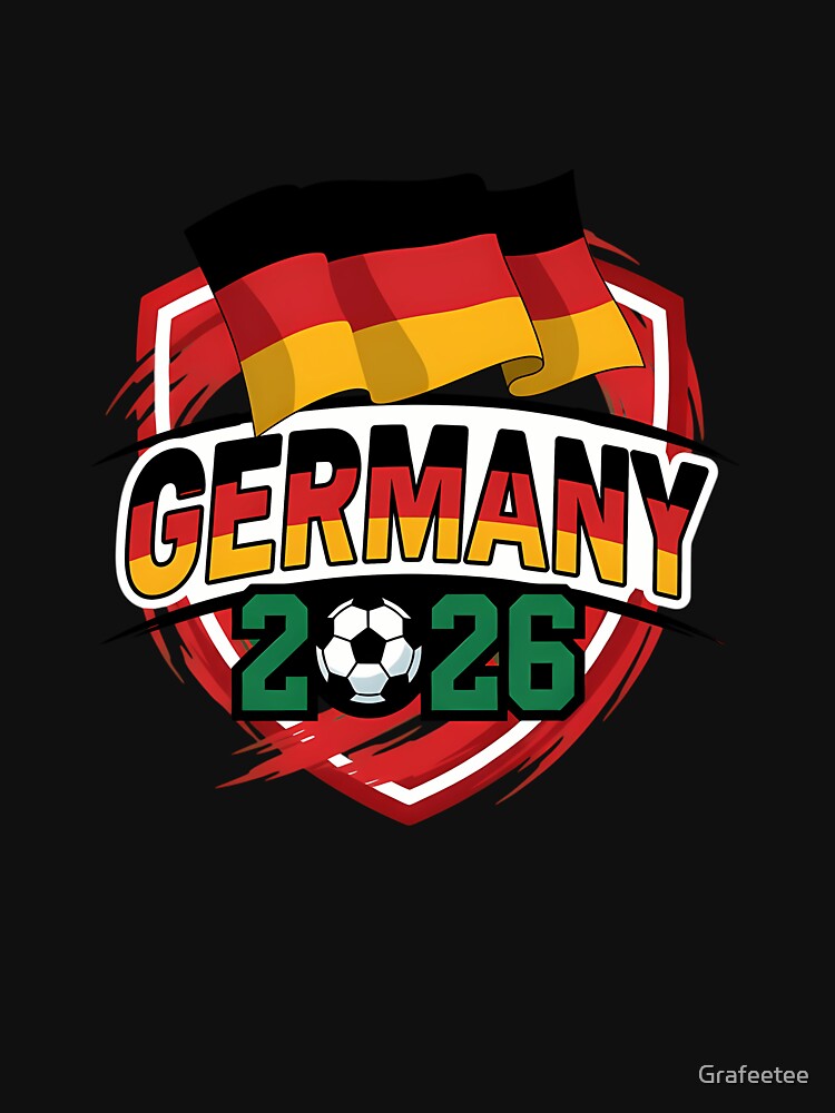 Germany World Cup 2026 Germany Football by Grafeetee