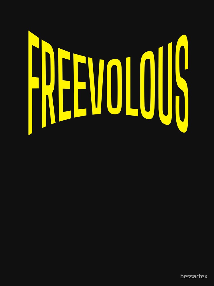 FREEVOLOUS GRAPHIC T-SHIRT by bessartex