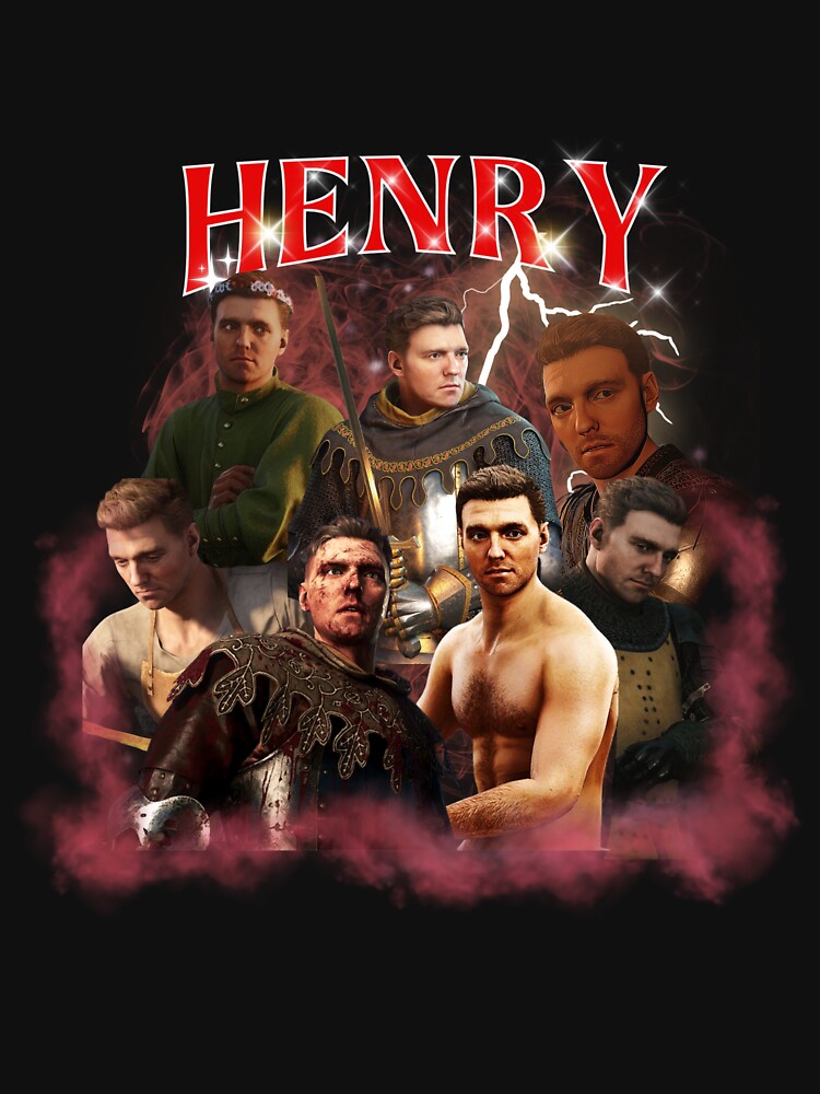 Henry of Skalitz KCD2 Vintage t shirt by cryptiddice