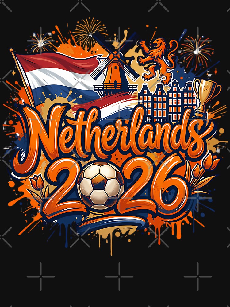 Netherlands World Cup 2026 Football Legacy by elgazzarstore