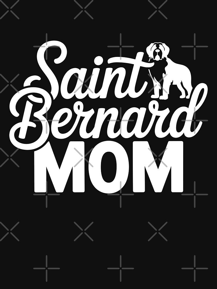 Saint Bernard Mom by theartfulaspie