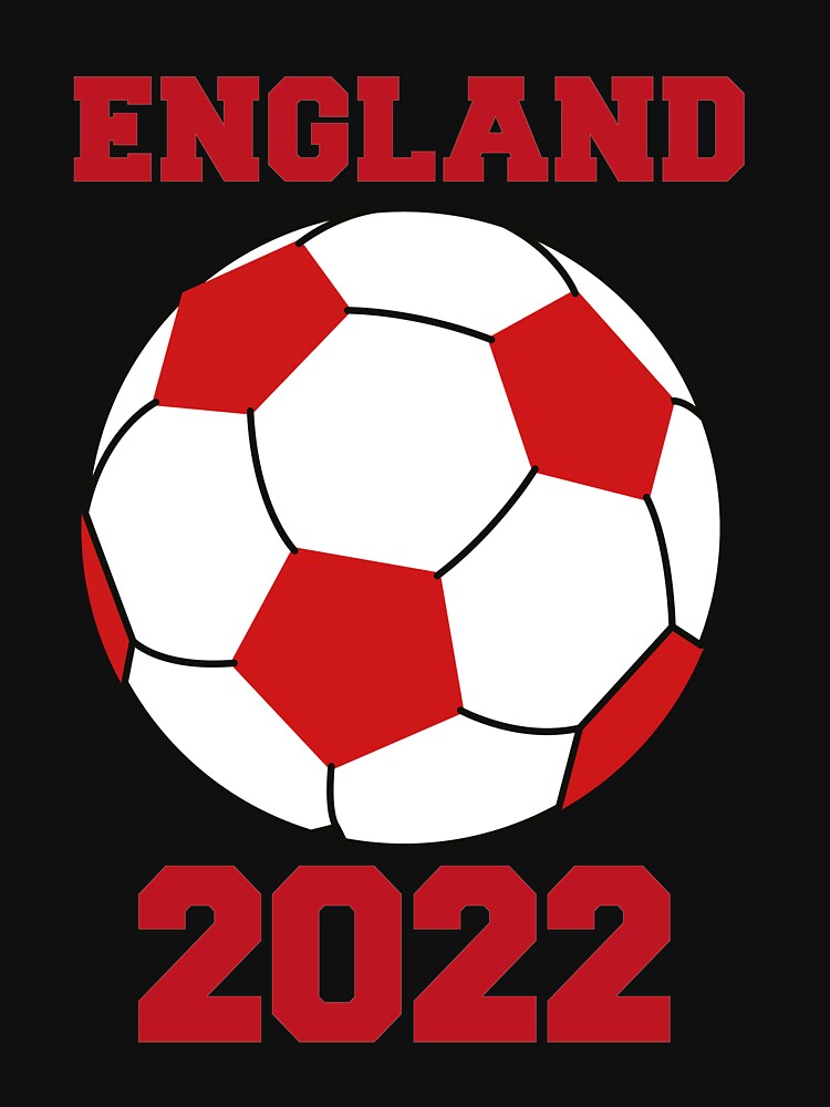 England Soccer Ball Flag 2022 - English Football Lovers by MGHdesign