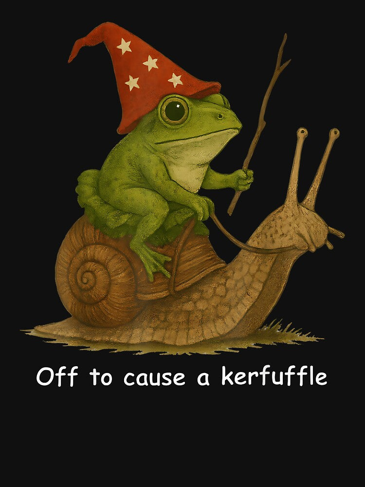 Tomfoolery Frog Off to Cause A Kerfuffle by CameronTheBro
