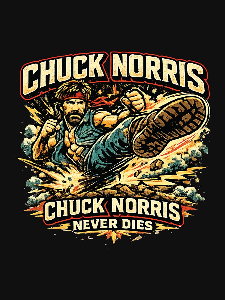 Chuck Norris Never Dies by Durro