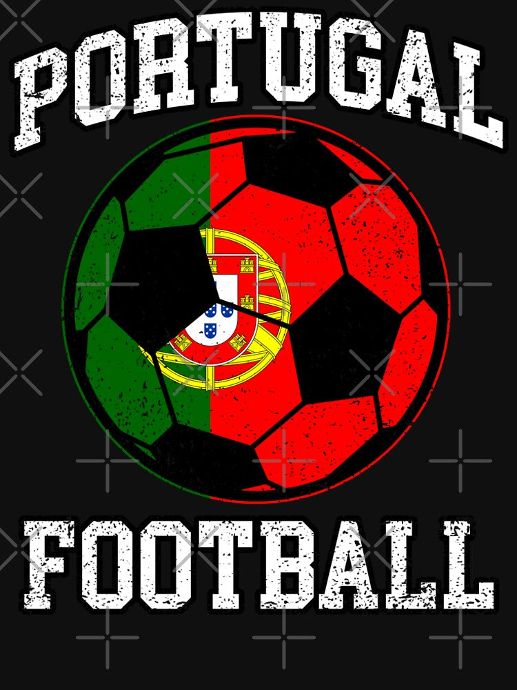 SOCCER BALL - PORTUGAL | Soccer Fans and Teams for Men and Women t-shirt by wallsandpatts