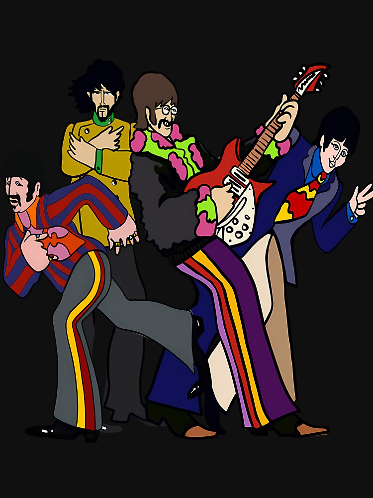 Sixties Cartoon Submarine Characters by genevieveatienz