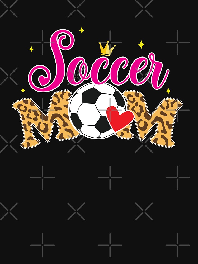 Soccer mom leopard-football mom by Studio624