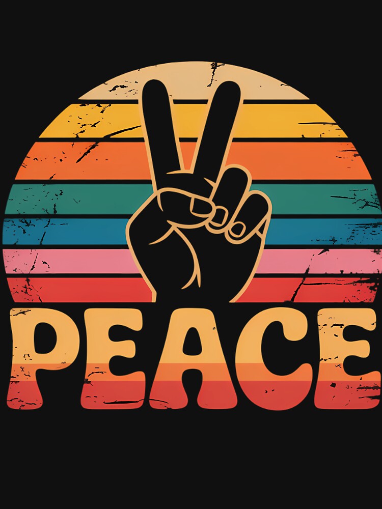 Love 60s 70s Hippie Peace Photoroom by blueyeeti