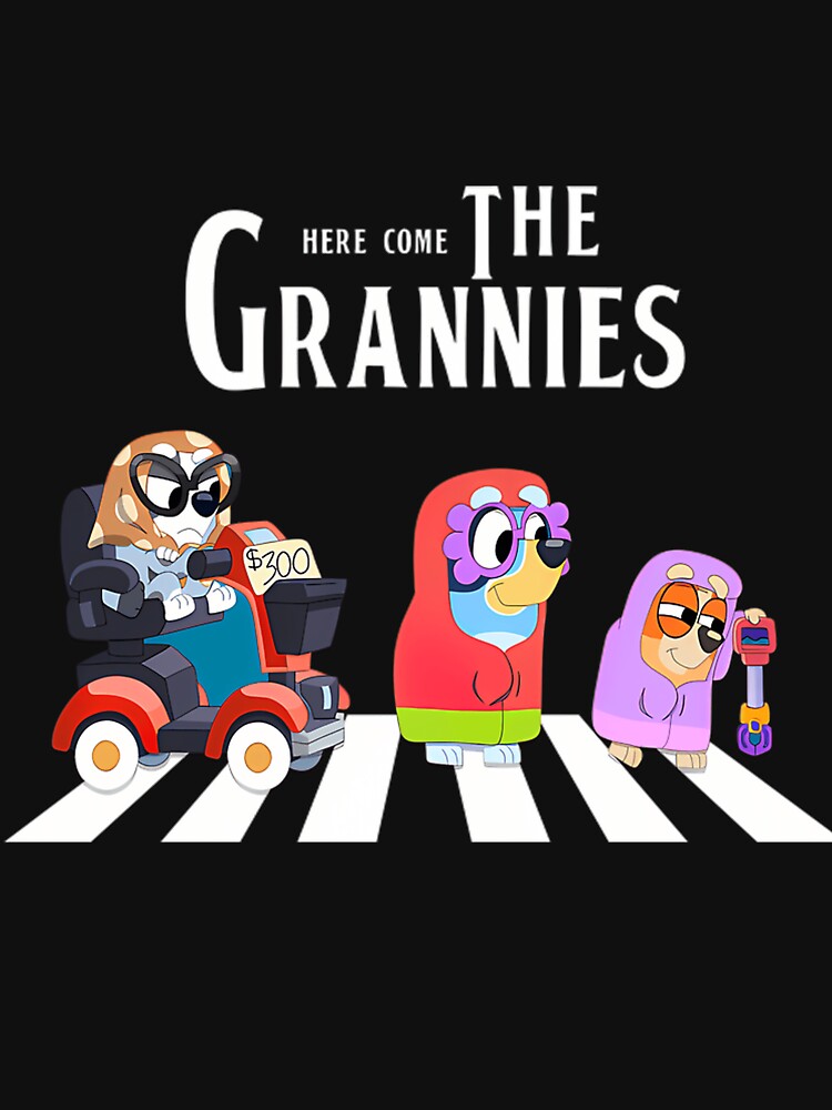 Bluey Here Come The Grannies by Xeneros