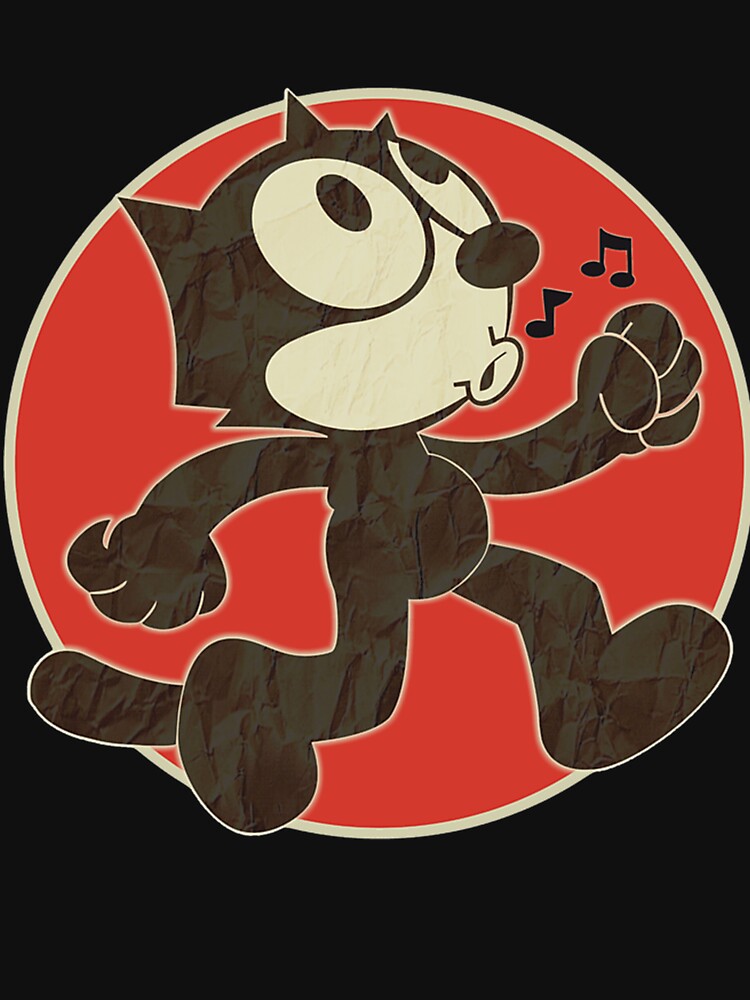 Felix The Cat Keep Walking Vintage Retro by LanceAllenn