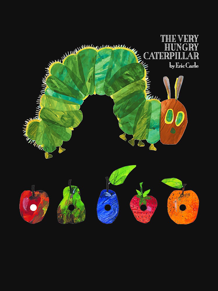 The Very Hungry Caterpillar  Vintage Mens For Women Classic by hueyjohnna