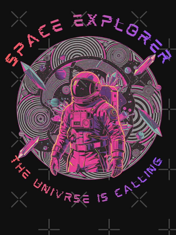 Vaporwave Astronaut Dreamscape - Psychedelic Space Travel by BeaverFriends