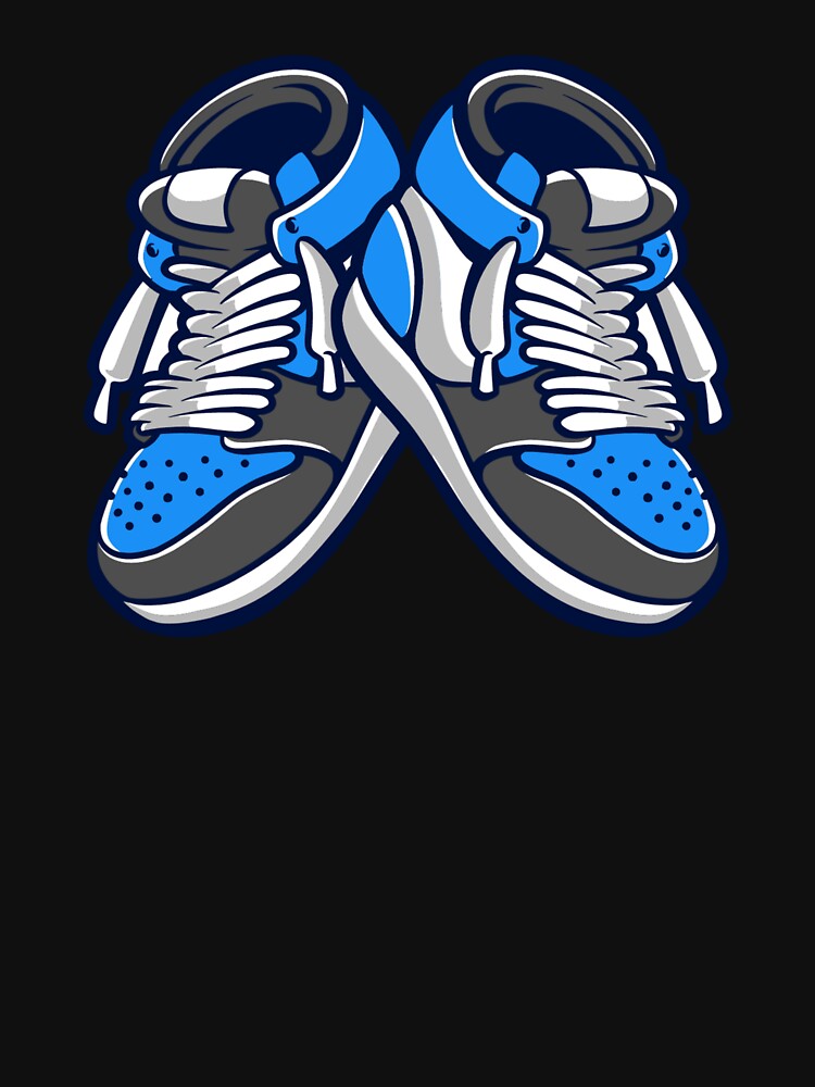 Blue Sneakers by Sanyardesign
