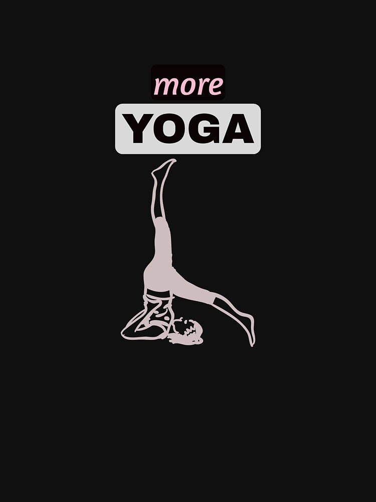 More Yoga – Minimal Yoga Pose Phone Case for Fitness & Mindfulness Lovers by Giota29