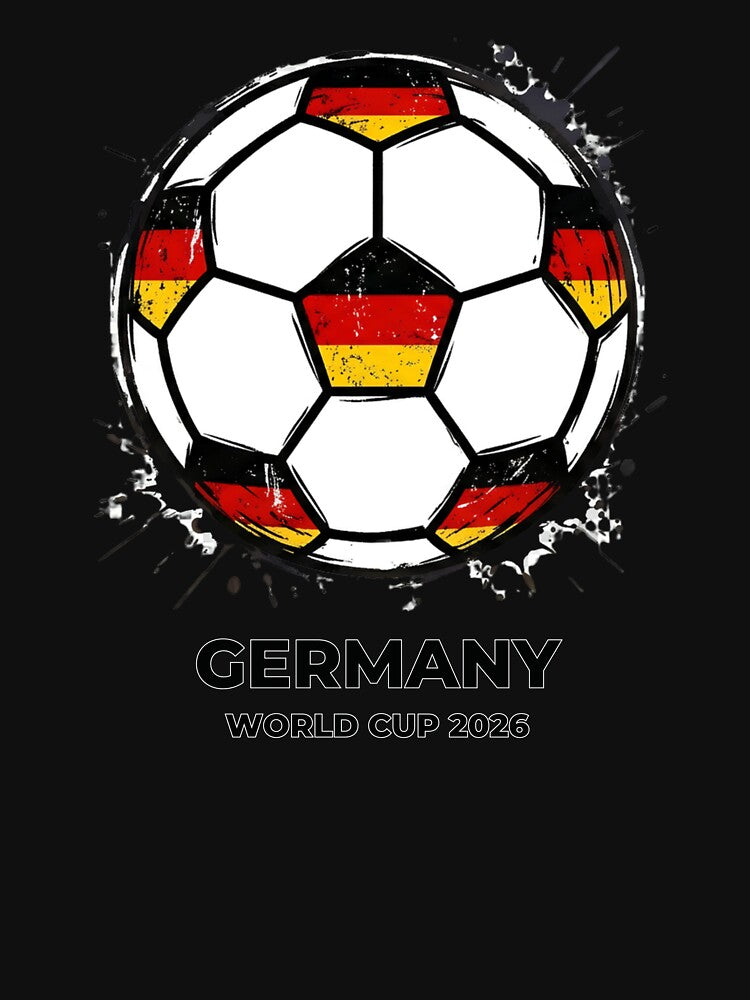 Germany Soccer Ball Flag - World Cup Ball Series 2026 by DesignLab13