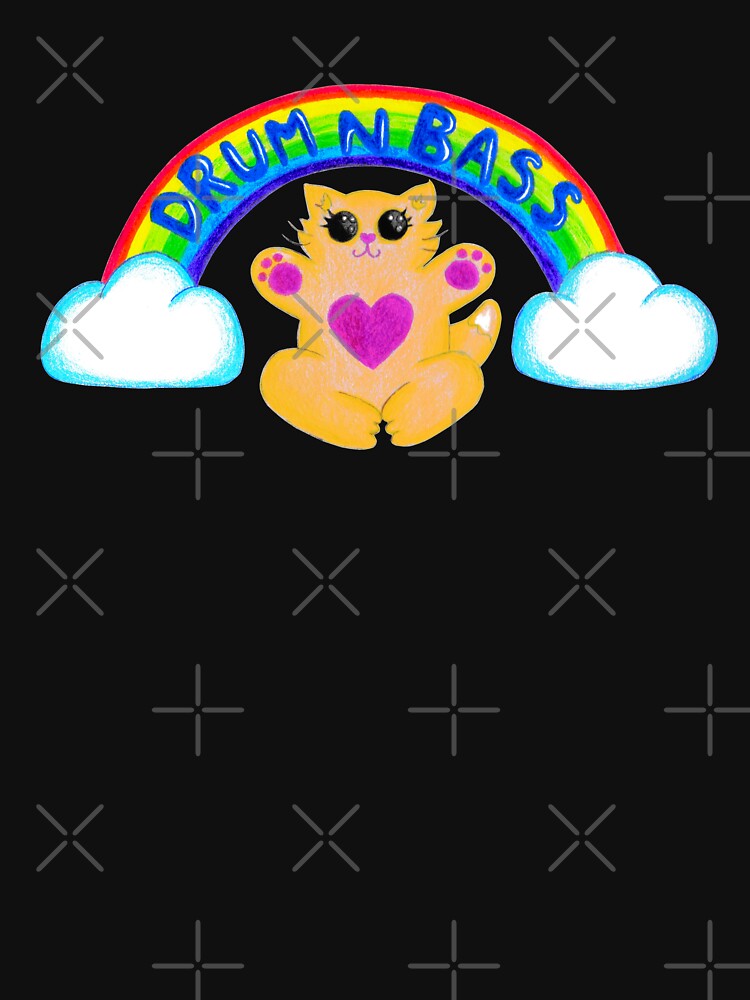 Drum n Bass Rainbow  Kitten by LucyTArtist