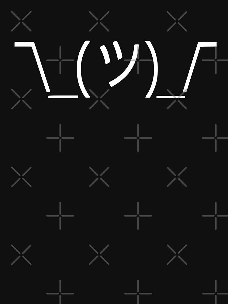 Shrug Emoticon by coolfuntees