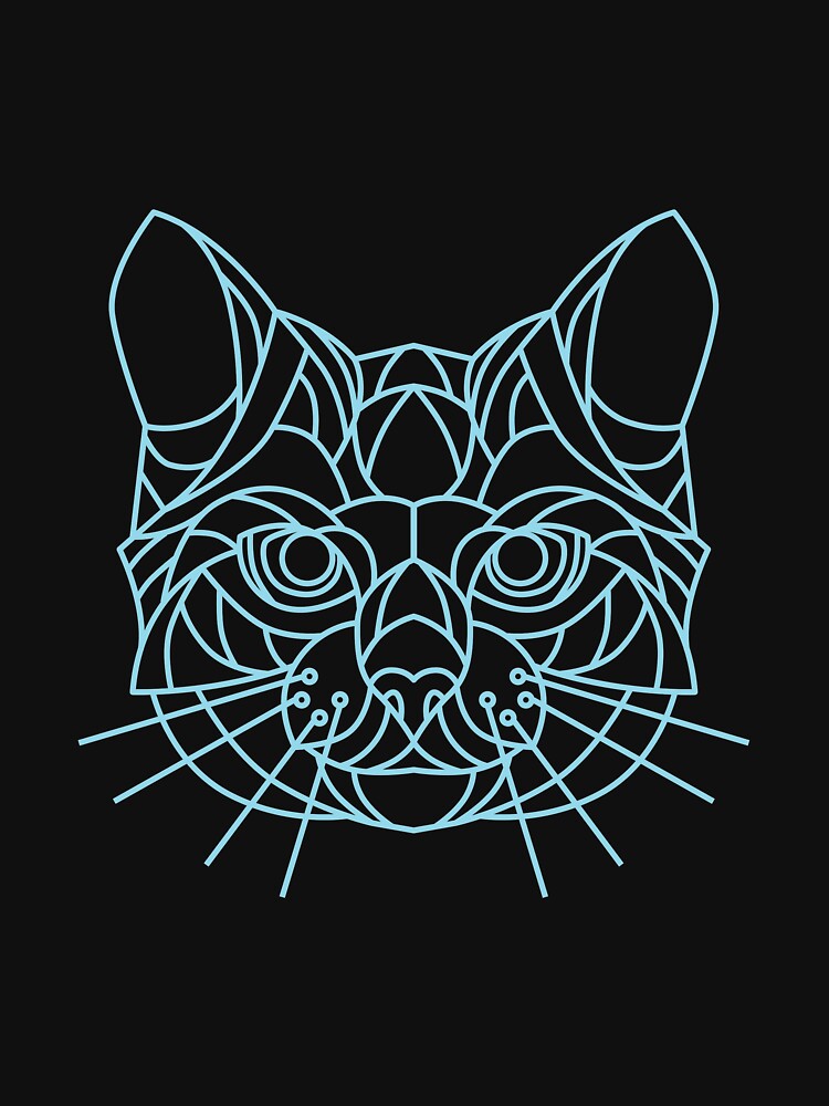 Simple Blue Cat by bakwanudang