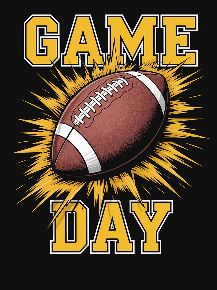 Game Day Football by StephenDDArt