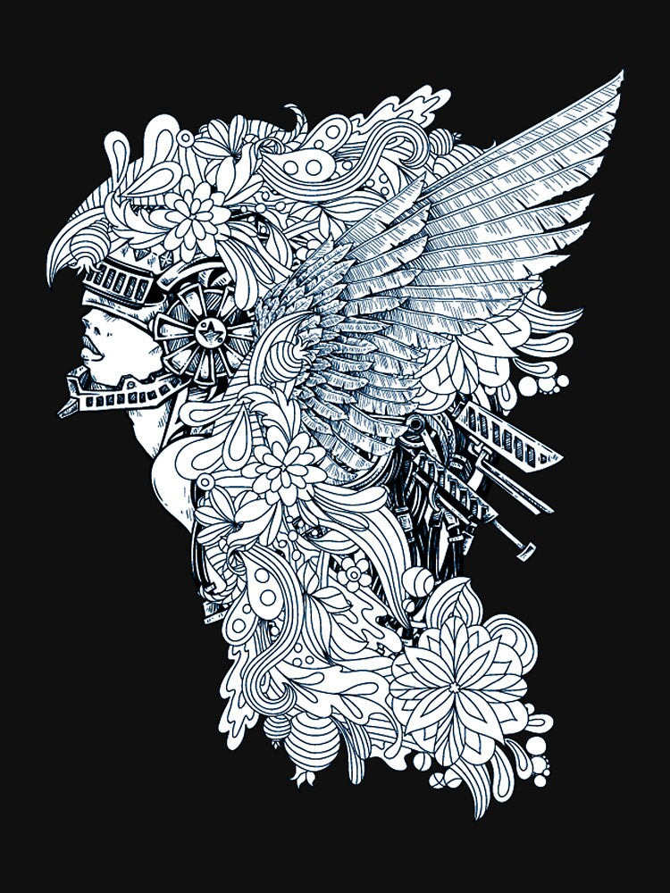 Cool feather artwork - Awesome cool artwork lover Gift by Teenation9
