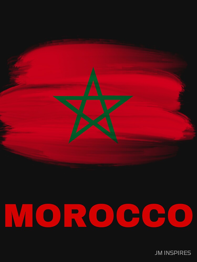 Proud fan of MOROCCO; wc Merch Qatar 2022 by JM INSPIRES