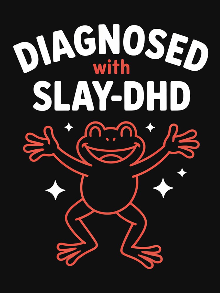 Frog Funny ADHD Mental Health Meme by cosmicncozyS