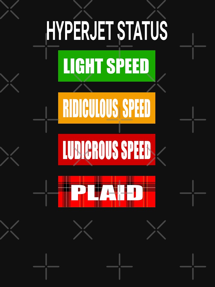Spaceballs - Hyperjet Status by everything-shop