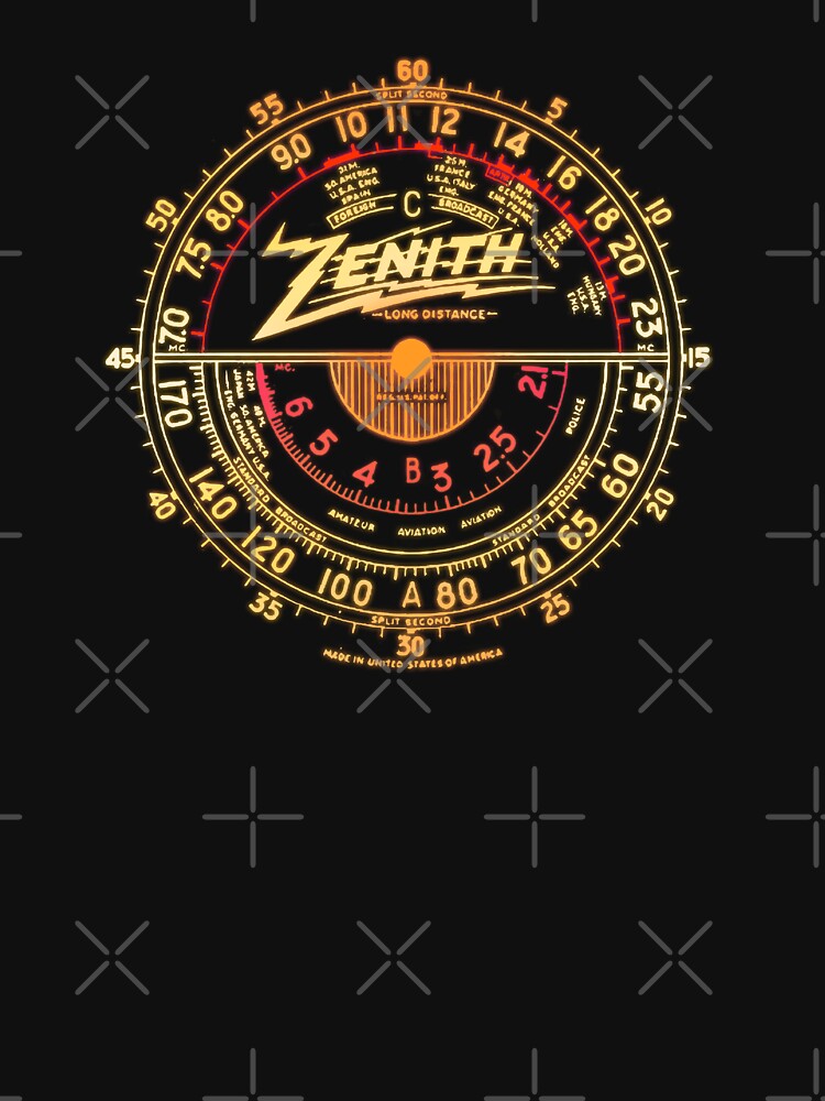 Zenith Radio Dial by -Koleidescope