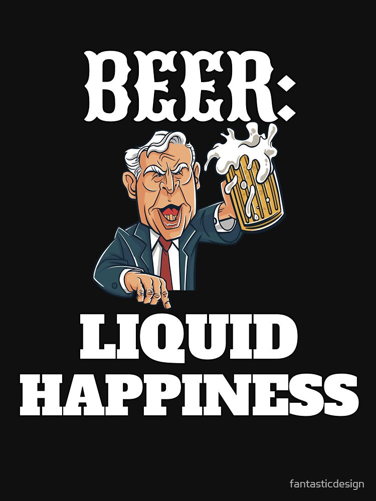Copy of Funny Beer Drinker Drinking Beer: Bringing People Together by fantasticdesign