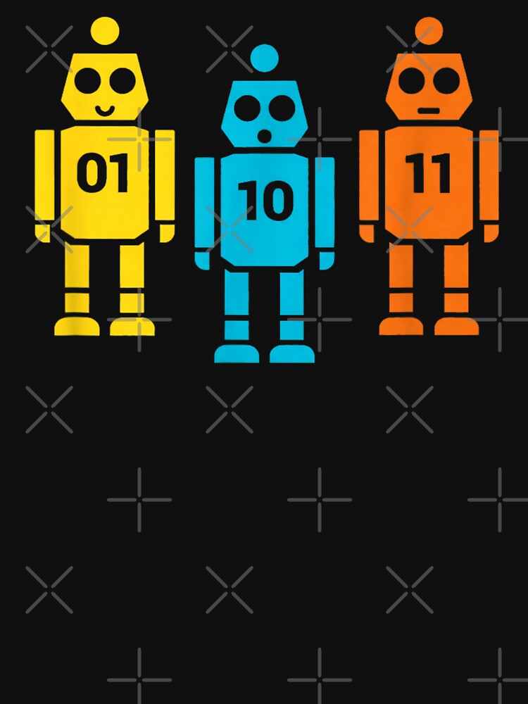 01 10 11 Robot by ivotee