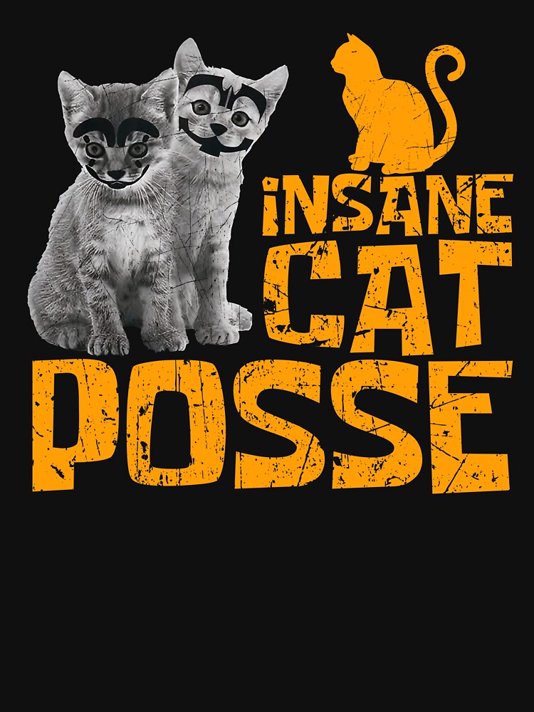 Funny Cat Humor Insane Cat Posse by itawizormanm
