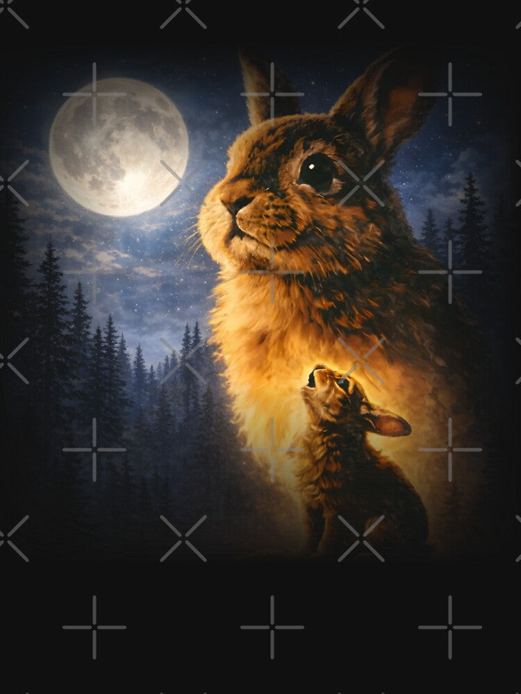 Bunny Howling to the Moon by JessArty ⭐⭐⭐⭐⭐