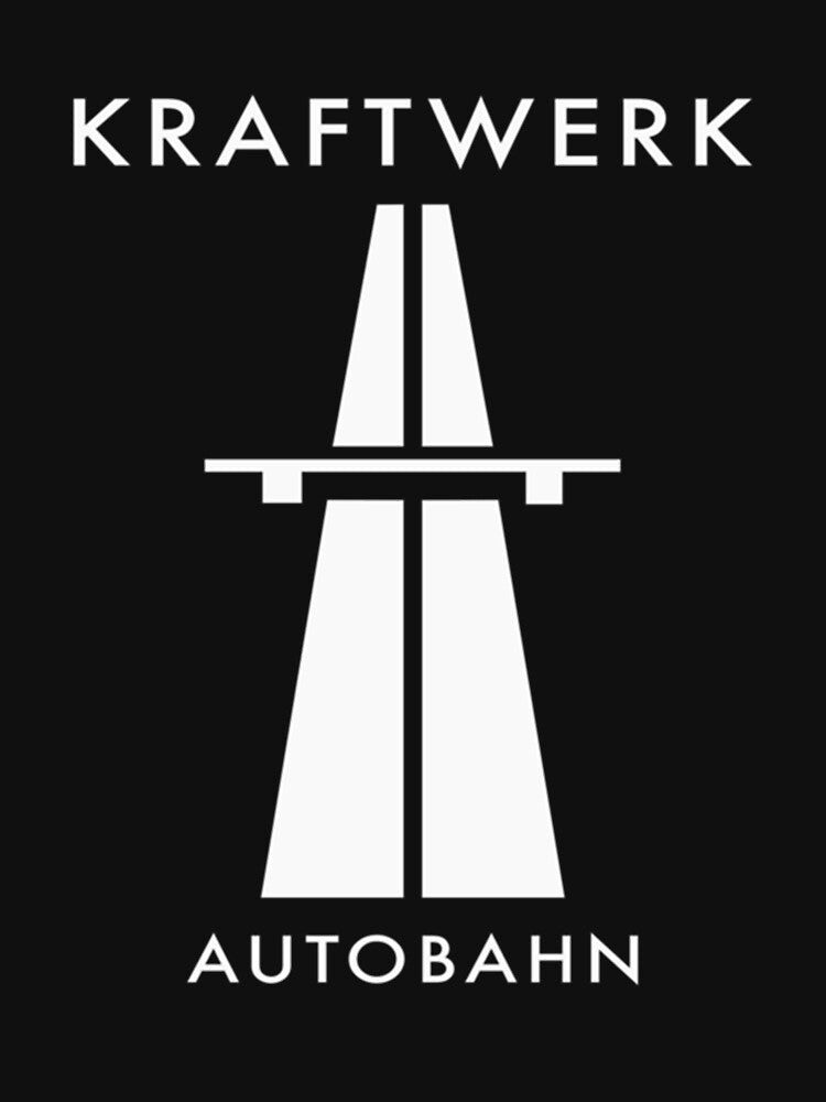 Kräftwërk Aütöbähn Shïrt Stïċkër Höödïë Mäsk by PatrickRath