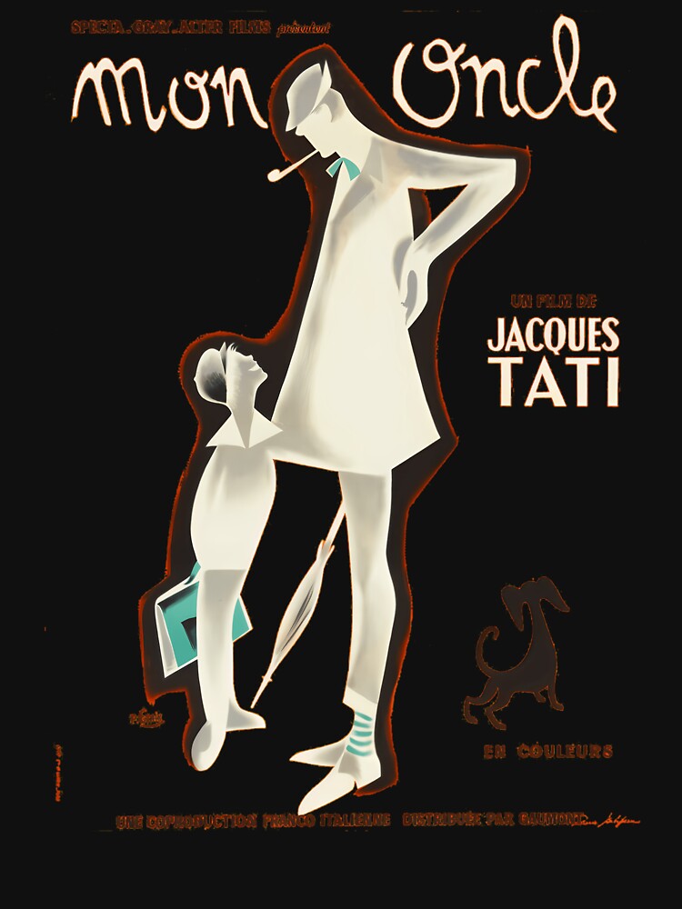 MON ONCLE TATI - CHOOSE BACKGROUND COLOR by DoDoTee-Mart