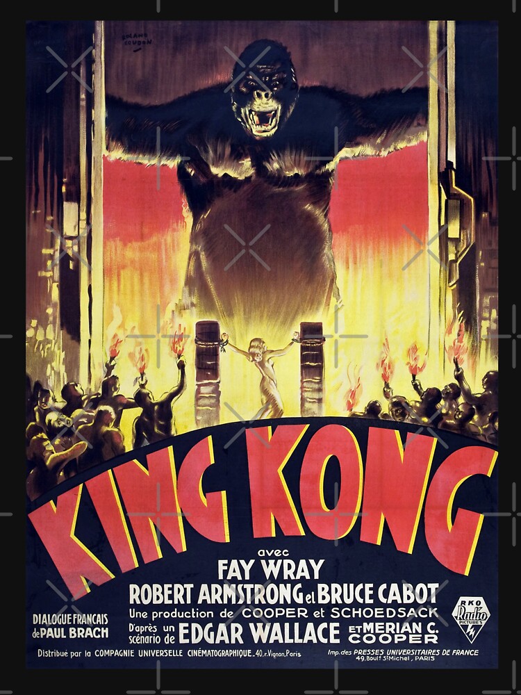 Original King Kong Movie Poster by kingroy