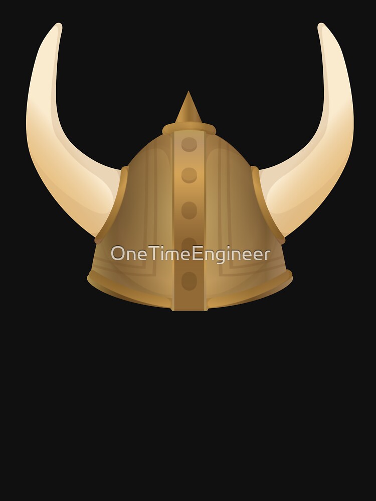 Cool Viking Helmet horn by OneTimeEngineer