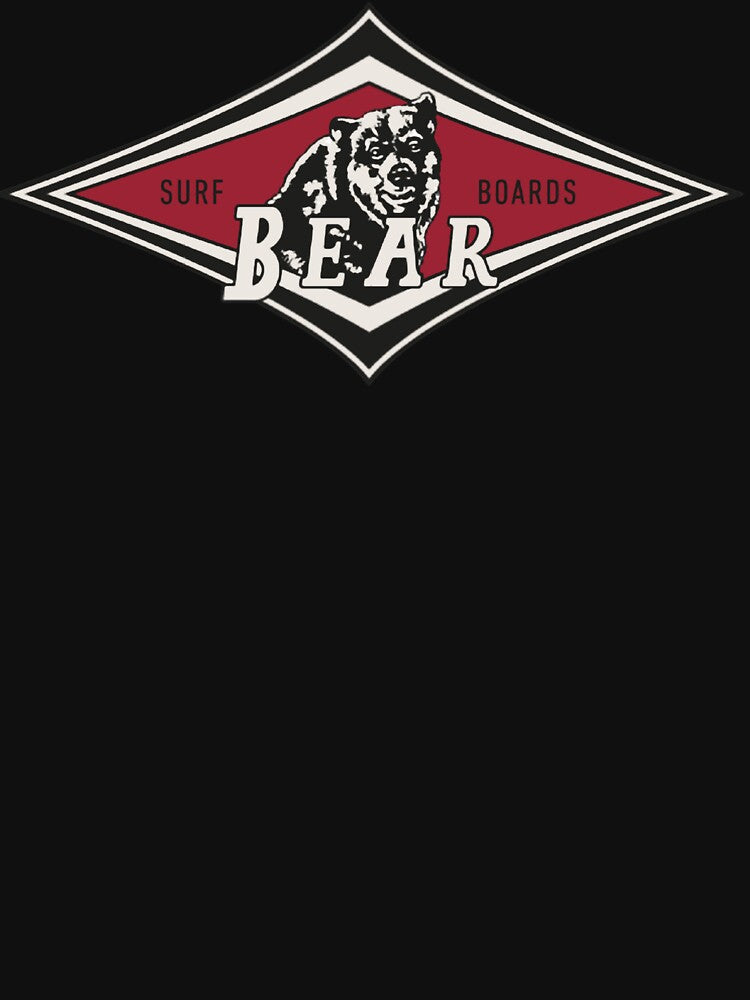 Vintage Surfing Bear Big Wednesday cult Surfboard surf logo diamond retro by LizzieAuer85
