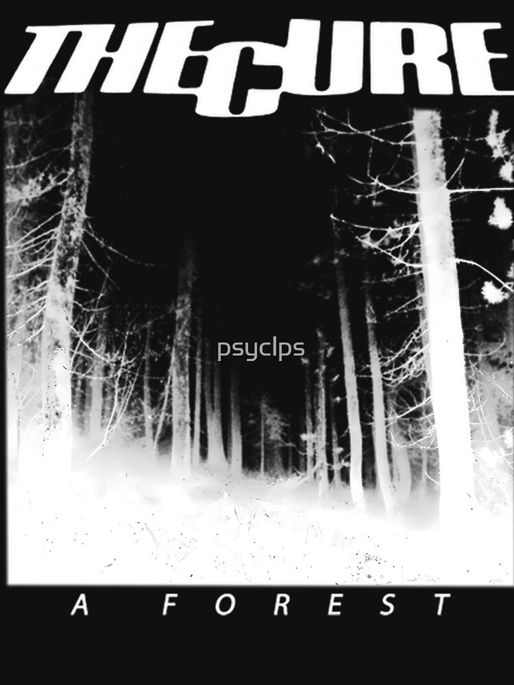 The Cure A Forest Dark Woods Band by psyclps