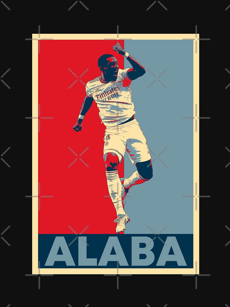 David Alaba Celebration Hope by Rennieshop