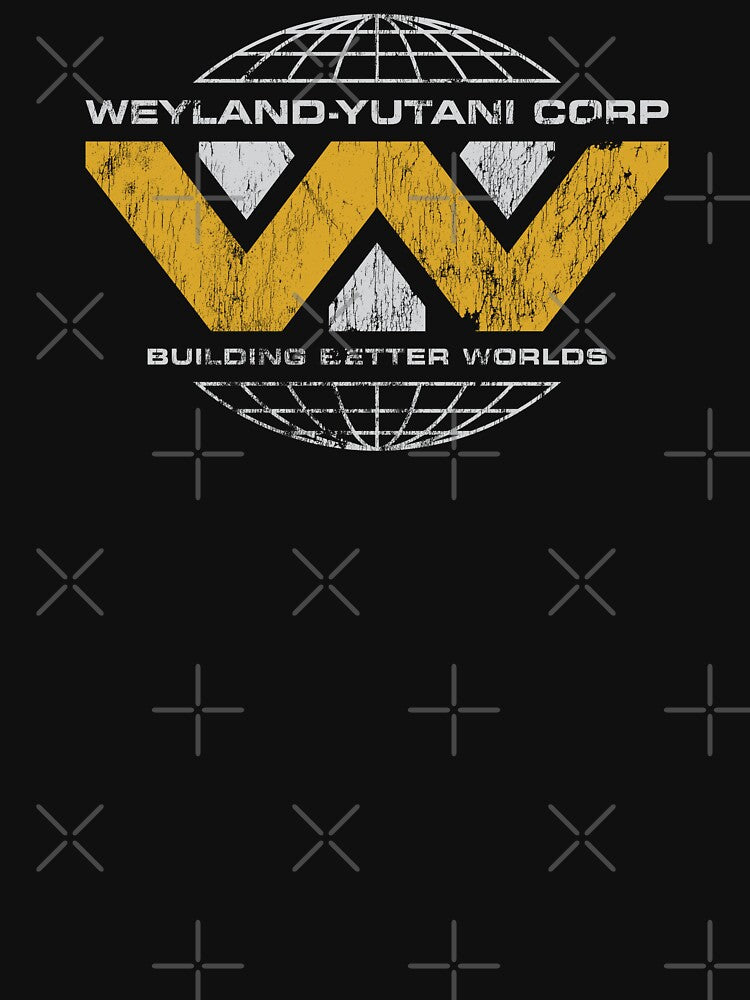 Weyland-Yutani Corp Building Better Worlds - worn version by The Common Tee