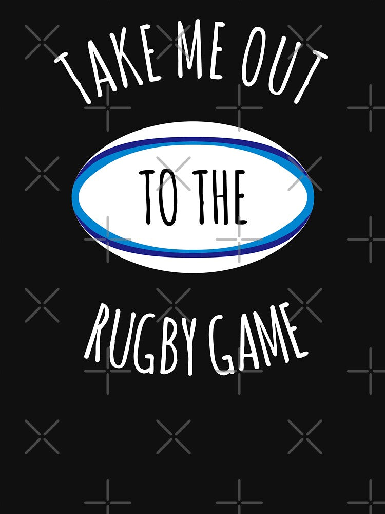 Take Me Out To The Rugby Game by gemgemshop