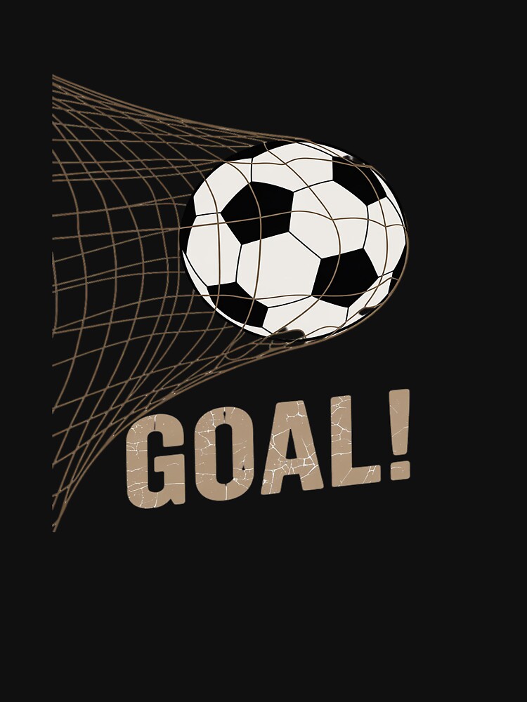Soccer Goal Celebration Soccer Ball in Net by LittleDame