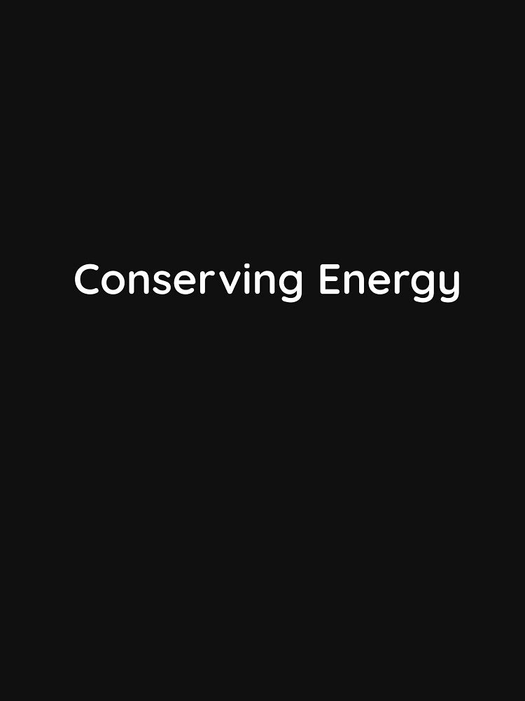 Conserving energy by 100sOfDesigns