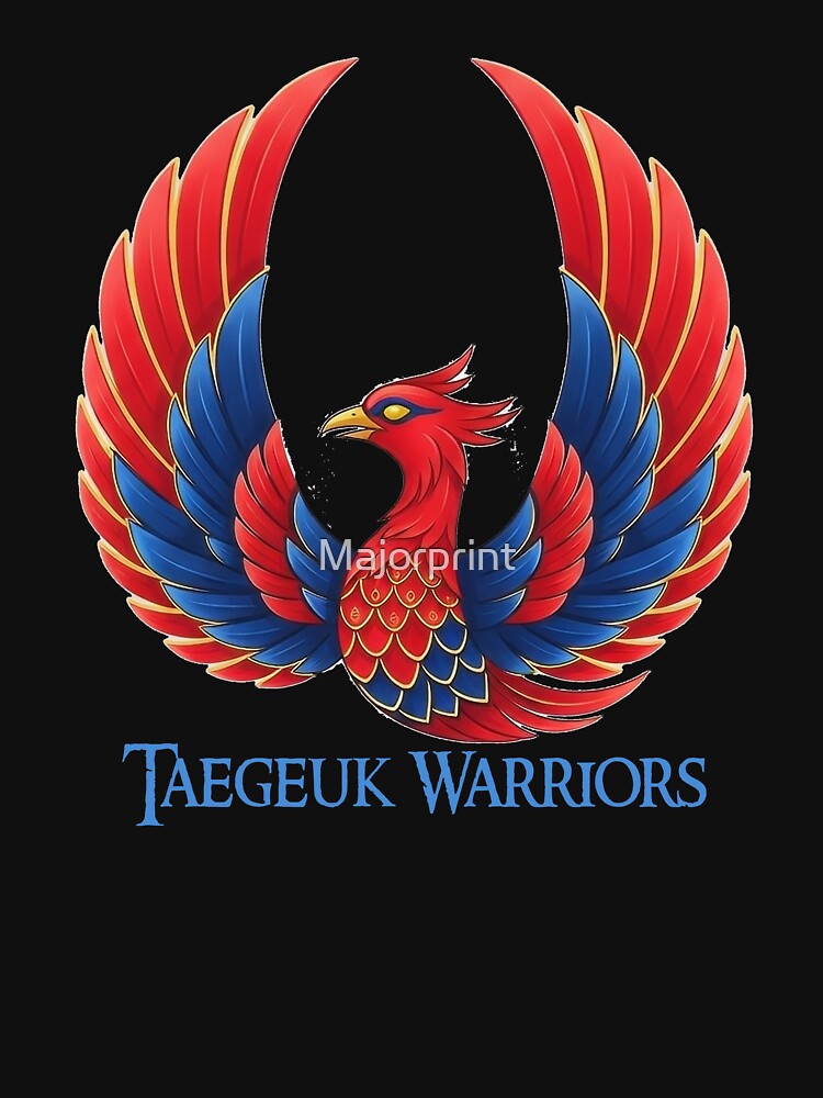 South Korea Soccer Phoenix Warrior by Majorprint