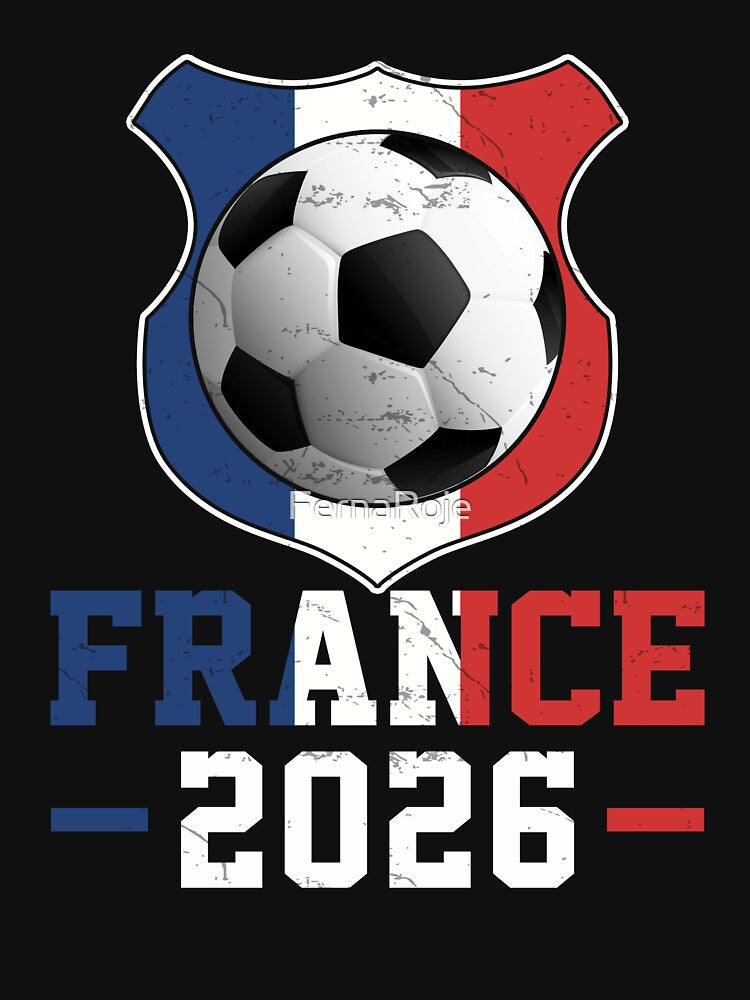 France 2026 Football Gift by FernaRoje