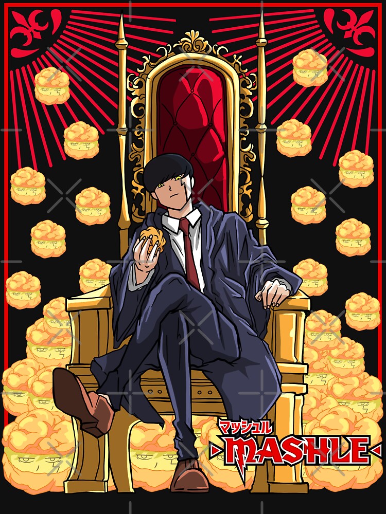 Mash Burndead - Mashle Anime Creampuff by T-TEES Clothing