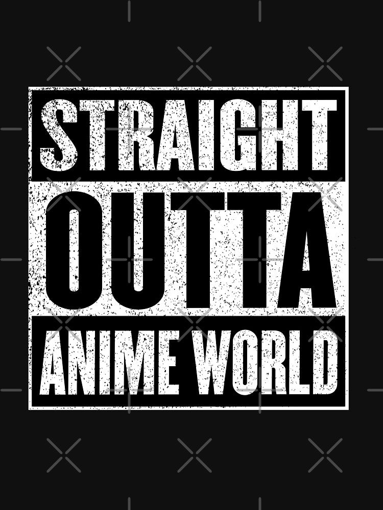 Straight Outta Anime World by fantasticpud