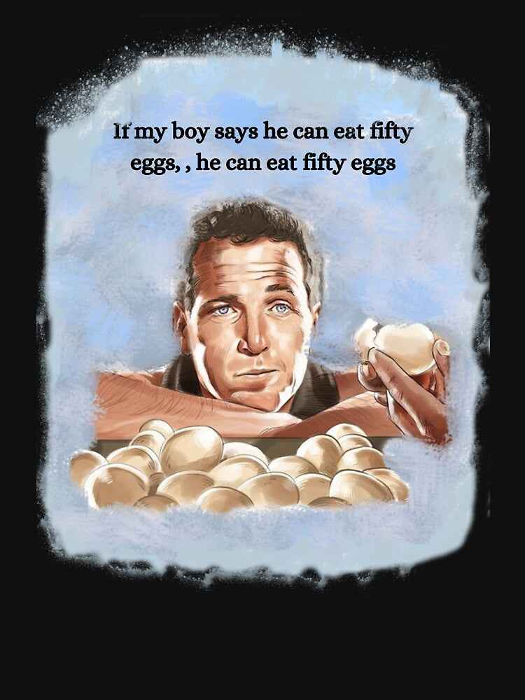 eggs cool hand luke by javitennis